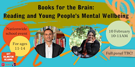 Books for the brain: reading and young people's mental wellbeing tickets
