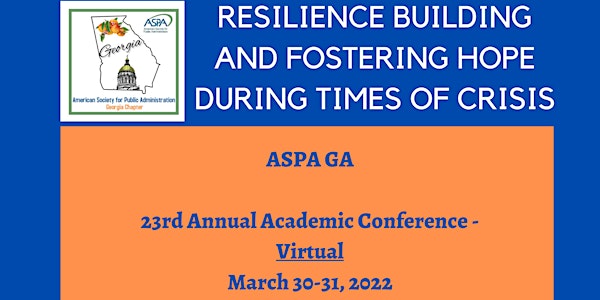 ASPA GA 2022 Virtual Conference
