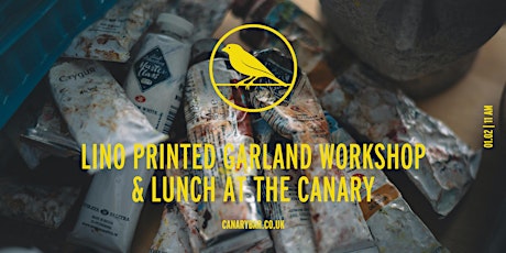Lino Printed Garland Workshop tickets