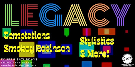 Legacy: Temptations, Smokey Robinson, Stylistics and more | 7:00pm-9:00pm