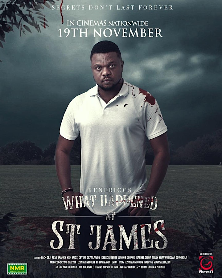 PRIVATE SCREENING OF WHAT HAPPENED AT ST JAMES AND EVENING WITH KEN ERICS image
