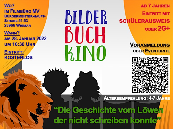 Bilderbuchkino - "Die Geschichte des Löwen der nicht schreiben konnte": Bild 