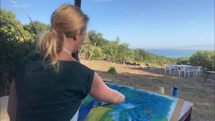 Malen und Meer … Male Dich frei auf Korfu! Malreise: Bild 