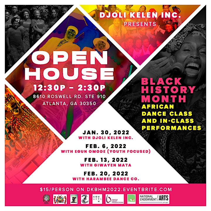 Djoli Kelen Inc.'s 2022 Multi-Event Black History Month Celebration image