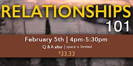 Holistic Life Source presents: Relationships 101 tickets