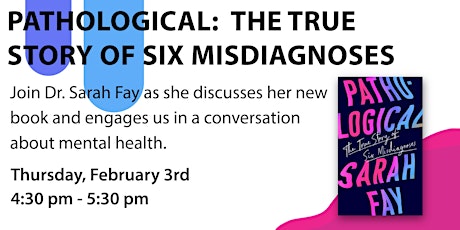 Dr. Sarah Fay - Pathological: The True Story of Six Misdiagnoses tickets