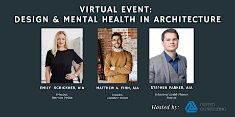 Webinar: Design and Mental Health in Architecture tickets