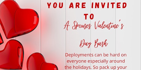 Spouses Valentines Bash tickets