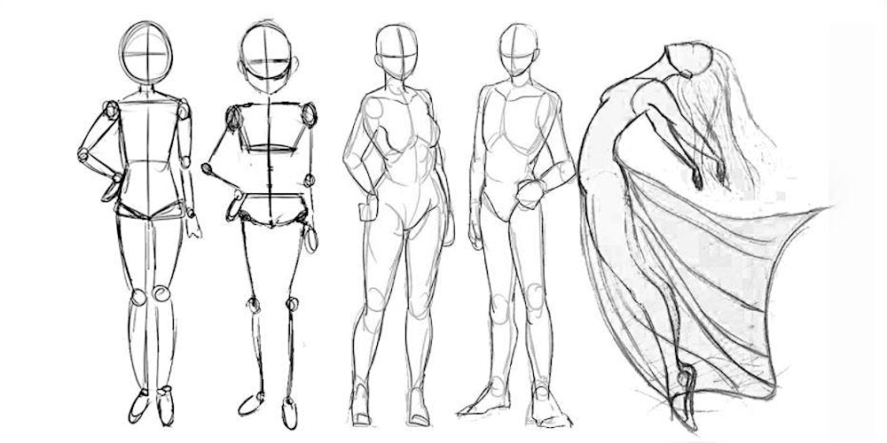 Character Design And Figure Drawing Lesson In Person At Valley Fair Tickets Wed Feb 23 22 At 5 00 Pm Eventbrite