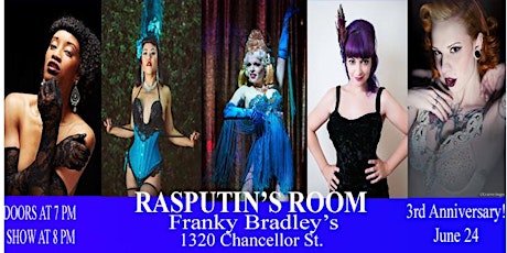 Lil' Steph presents RASPUTIN'S ROOM 3 Year Anniversary primary image