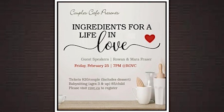 Ingredients For A Life in Love tickets