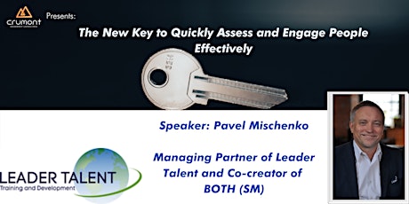 The New Key to Quickly Assess and Engage People Effectively tickets