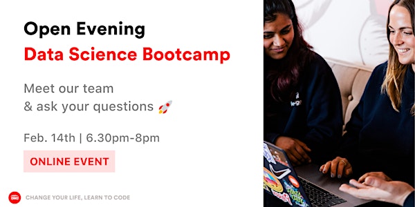 Open Evening: Le Wagon's Data Science Bootcamp