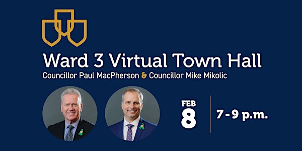 Ward 3 Virtual Town Hall Meeting