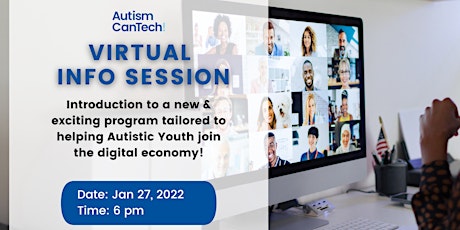 Autism CanTech! Virtual Info Session Jan 27 tickets