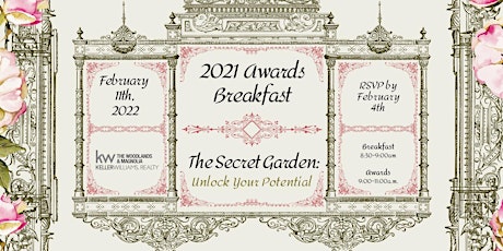 2021 KELLER WILLIAMS  REALTY®  The Woodlands  & Magnolia Awards Breakfast tickets
