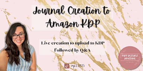 Journal Creation to Amazon KDP tickets