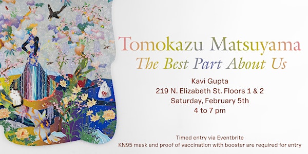 Tomokazu Matsuyama "The Best Part About Us" Opening Reception on February 5