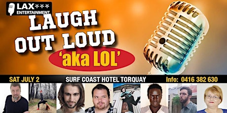 Copy of "LAUGH OUT LOUD" aka lol Torquay primary image
