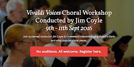 Vivaldi Choral Weekend Workshop Sydney primary image