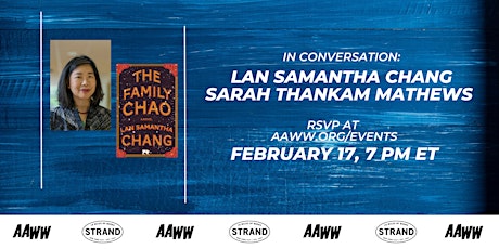 In Conversation: Lan Samantha Chang and Sarah Thankam Mathews tickets