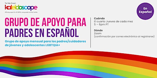 Grupo de Apoyo para Padres de Hijos LGBTQ+ en Español