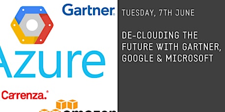 De-clouding the Future with Gartner, Google & Microsoft primary image