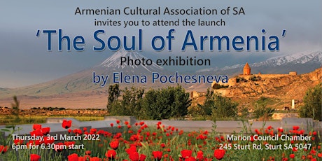 'The Soul of Armenia' photo exhibition by Elena Pochesneva tickets