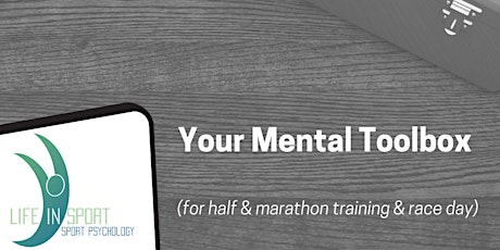 Half & Marathon training webinar - your mental toolbox primary image