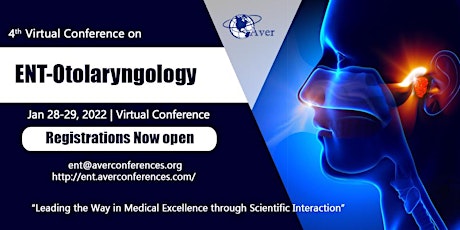 4th Virtual Conference Ear, Nose, and Throat tickets