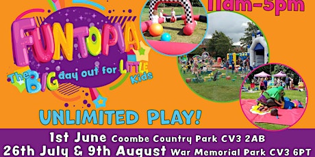 Funtopia at Coventry tickets