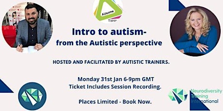 Intro To Autism - The Autistic Perspective tickets
