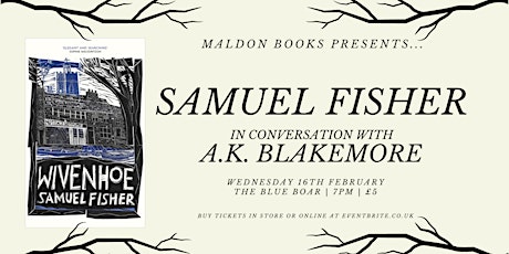 Samuel Fisher in Conversation with A.K. Blakemore tickets
