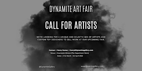 Dynamite Art Fair 2022 tickets