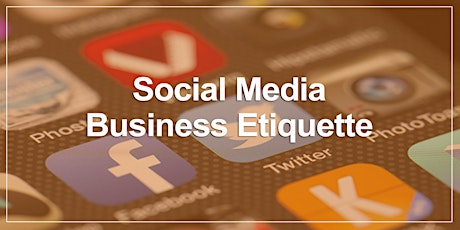 Social Media Business Etiquette primary image