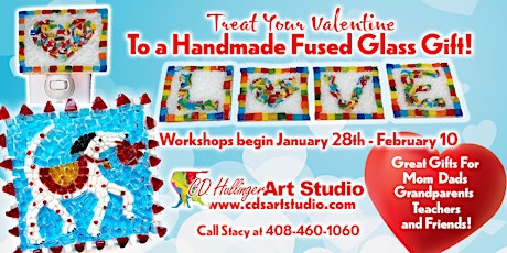 Fused Glass Valentine Workshops and Events tickets