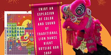 Lion Dance Performance at The Eclectic Chic Boutique primary image