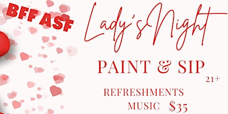 Galentines Paint & Sip tickets