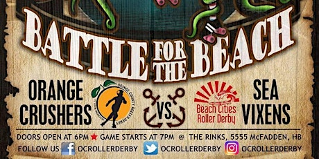 OC Roller Derby: Battle for the Beach primary image