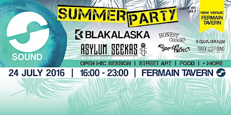 SOUND SUMMER PARTY| BLAKALASKA - ASYLUM SEEKAS &  MANY MORE primary image