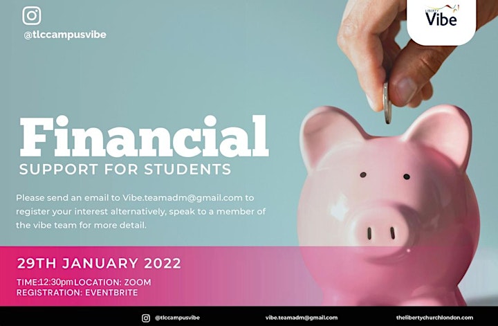 Financial Support for Students Workshop image