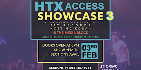 HTX ACCESS SHOW 3 tickets