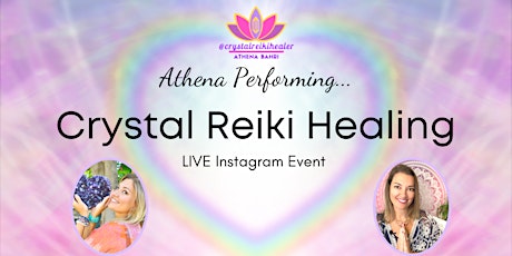 Crystal Reiki LIVE healing tickets