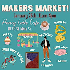 Makers Market at Honey Latte Cafe tickets