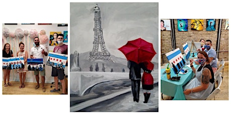 BYOB Sip & Paint Event - “Couple in Paris" tickets