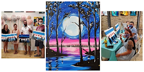 BYOB Paint and Sip Event - "Full Moon Forrest” tickets