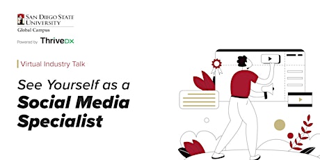 See Yourself as a Social Media Marketing Specialist| Virtual Industry Talk tickets