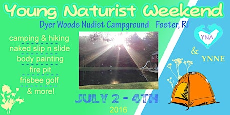 Young Naturist Weekend at Dyer Woods primary image