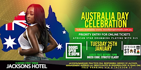 SOA Nights special edition ( Australia Day’s Eve ) tickets