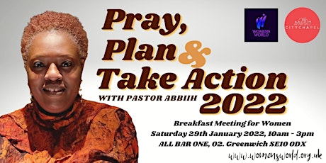 Pray Plan Action with Pastor Abbiih primary image